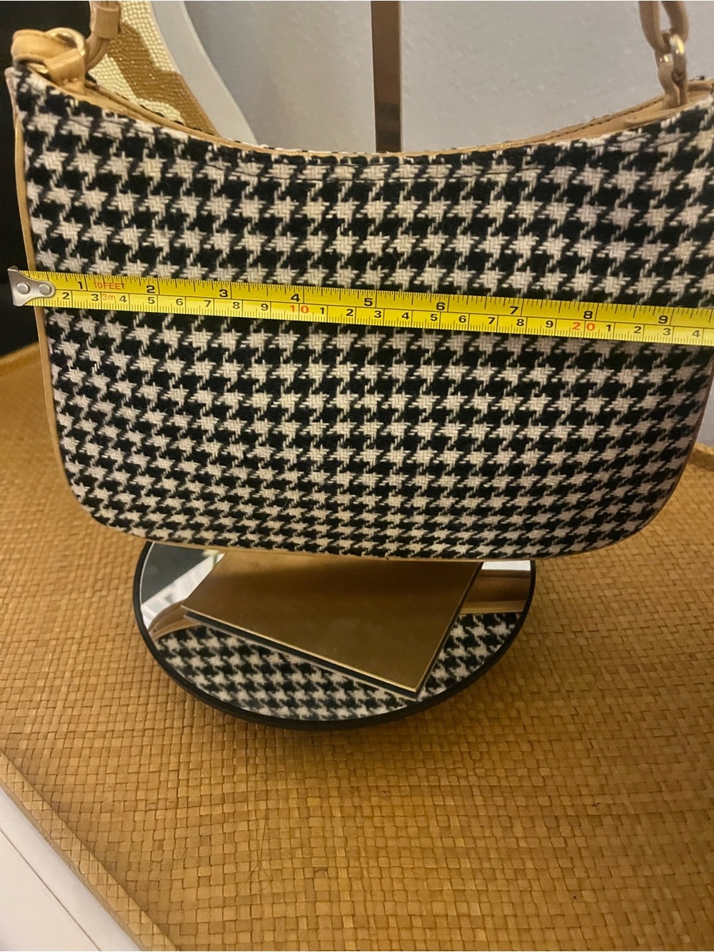 Vintage 2001 Coach Boucle Girlie houndstooth E1K-8161 - Picture 10 of 17